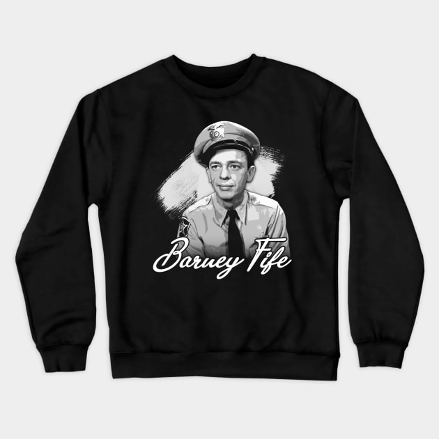 Mayberry's Comic Relief Barney Fife Iconic Character Tee Crewneck Sweatshirt by Zombie Girlshop